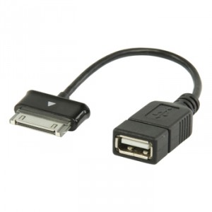 Sasung USB 2.0 A - 30-pin OTG datakabel 0,20 m